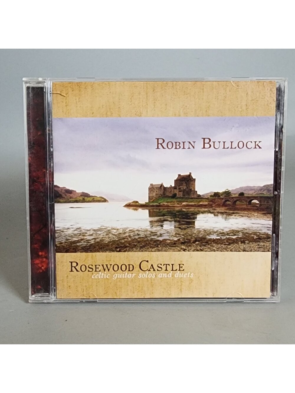 Robin Bullock - Rosewood Castle CD Celtic Guitar Solos Duets Dancing Wolf